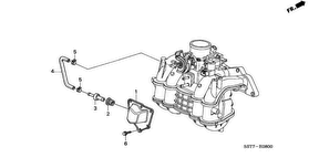 honda E__0800 BREATHER COVER (1.4L/ 1.6L)
