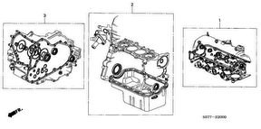 honda E__2000 НАБОР ПРОКЛАДОК (1.4L/ 1.6L)