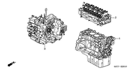 honda E__2010 ENGINE ASSY./TRANSMISSION  ASSY. (1.4L/ 1.6L)