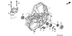 honda M__0100 КОРПУС СЦЕПЛЕНИЯ