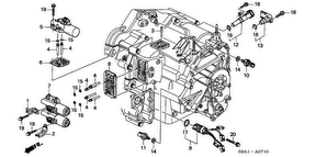 honda ATM0710 ПОДЪЁМНЫЙ МАГНИТ (4AT)