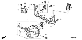 honda B__0105 RESONATOR CHAMBER