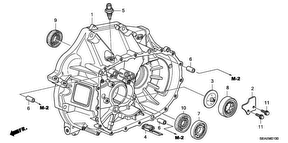 honda M__0100 CLUTCH CASE