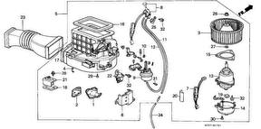 honda B__1701 ИМПУЛЬСНЫЙ МОДУЛЯТОР ОТОПЛЕНИЯ