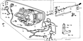 honda B__1702 ОТОПИТЕЛЬ