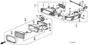 honda B__0802 FRONT COMBINATION LIGHT (1)