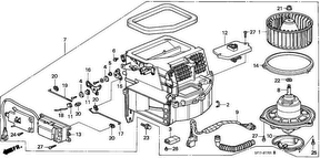 honda B__1701 ИМПУЛЬСНЫЙ МОДУЛЯТОР ОТОПЛЕНИЯ