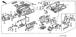 honda B__1702 ОТОПИТЕЛЬ