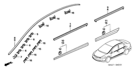 honda B__4210 MOLDING