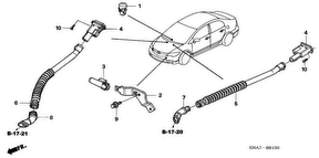 honda B__6100 КОНДИЦИОНЕР (SENSOR)