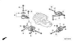honda B__4700 ENGINE MOUNTS