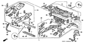 honda B__4900 FRONT BULKHEAD