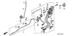honda B__5310 FRONT DOOR LOCKS