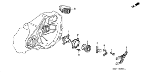 honda M__0300 CLUTCH RELEASE (3.0L)
