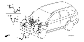 honda B__0701 WIRE HARNESS (RH) (1)