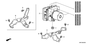 honda B__2420 VSA MODULATOR