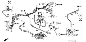 honda E__0200 INSTALL PIPE/TUBING (LH) (1)