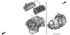 honda E__2010 ENGINE ASSY./ TRANSMISSION ASSY.