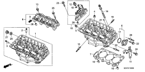 honda E__1000 FRONT CYLINDER HEAD