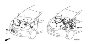 honda B__0704 WIRE HARNESS (LH) (3)