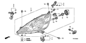 honda B__0800 ФАРА
