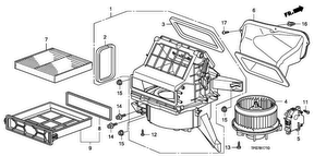 honda B__1710 ИМПУЛЬСНЫЙ МОДУЛЯТОР ОТОПЛЕНИЯ (LH)