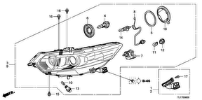 honda B__0800 ФАРА