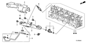 honda E__0310 ТОПЛИВНЫЙ ИНЖЕКТОР (2.0L)