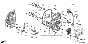 honda ATM0300 L. SIDE COVER