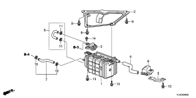 honda B__0420 КАНИСТРА