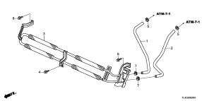 honda B__0520 ATF COOLER