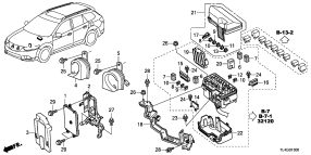honda B__1300 БЛОК УПРАВЛЕНИЯ (ENGINE ROOM) (1)