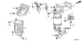 honda E__0401 ГИДРОТРАНСФОРМАТОР (2.4L)