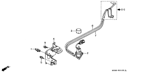 honda B__0120 EGR CONTROL DEVICE
