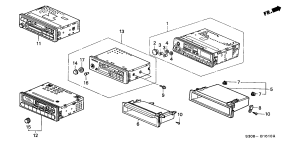 honda B__1610 AUTO RADIO
