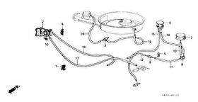 honda B__0101 AIR CLEANER TUBING