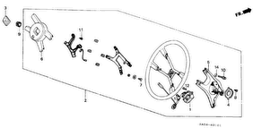 honda B__3101 РУЛЕВОЕ КОЛЕСО (2)