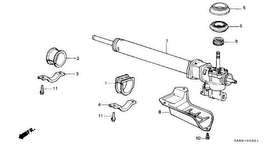honda B__3301 P.S. GEAR BOX