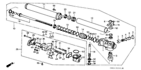 honda B__3302 P.S. GEAR BOX COMPONENTS