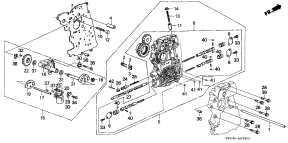 honda ATM0800 MAIN VALVE/ РЕГУЛЯТОР