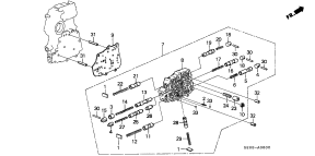 honda ATM0802 SECONDARY BODY