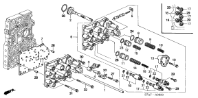 honda ATM0830 SERVO BODY