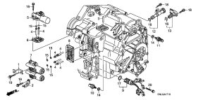 honda ATM1710 ПОДЪЁМНЫЙ МАГНИТ (2.0L)