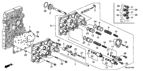 honda ATM1830 SERVO BODY (2.0L)