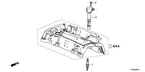 honda E__0502 PLUG HOLE COIL (2.4L) (2)