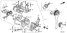 honda E__1302 МАСЛЯНЫЙ НАСОС (2.4L) (2)