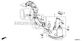 honda B__0105 RESONATOR CHAMBER (L4)