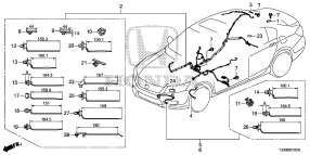 honda B__0702 WIRE HARNESS (3)