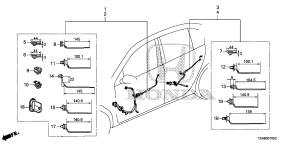 honda B__0705 WIRE HARNESS (6)