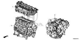 honda E__2010 ENGINE ASSY./ TRANSMISSION  ASSY.